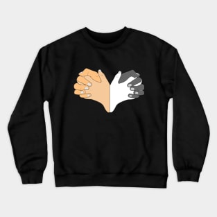 HOLD HAND LOVE Crewneck Sweatshirt